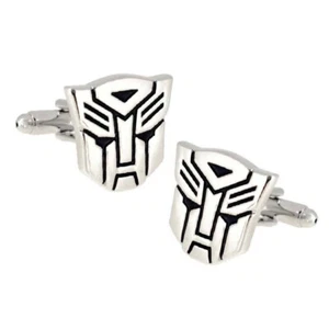 TRANSFORMERS CUFFLINKS Autobot Optimus Prime Superhero Movie Fan NEW w GIFT BAG - Picture 1 of 4