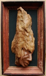 Ukrainian Soviet USSR wood sculpture bust follower S.Erzia - Picture 1 of 7
