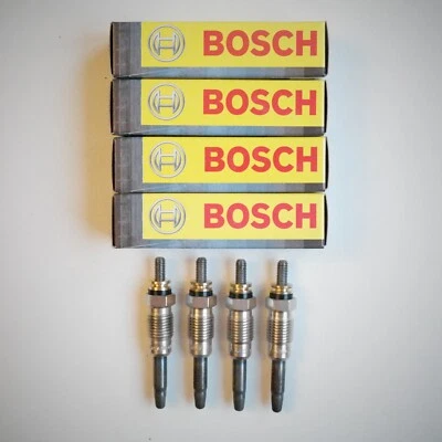 Renault 19 1.9D Clio 1.9D  4 X  bougies de préchauffage Bosch 0250201043 - Photo 1/4