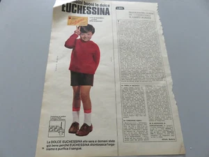 Pubblicità su pag. originale anni 50/60/70 Advertising vintage Dolce EUCHESSINA - Imagen 1 de 5