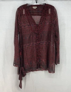 Converse One Star Damen Gr. M transparent Cover-up mehrfarbig Print Knopfleiste LS - Bild 1 von 13