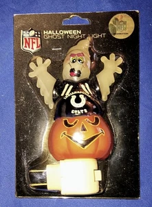 ¡NUEVO EN CAJA! NFL Indianapolis Colts Plug-In Ghost Night Light! ¡Envío gratis! ¡Regalo de Navidad! - Imagen 1 de 2