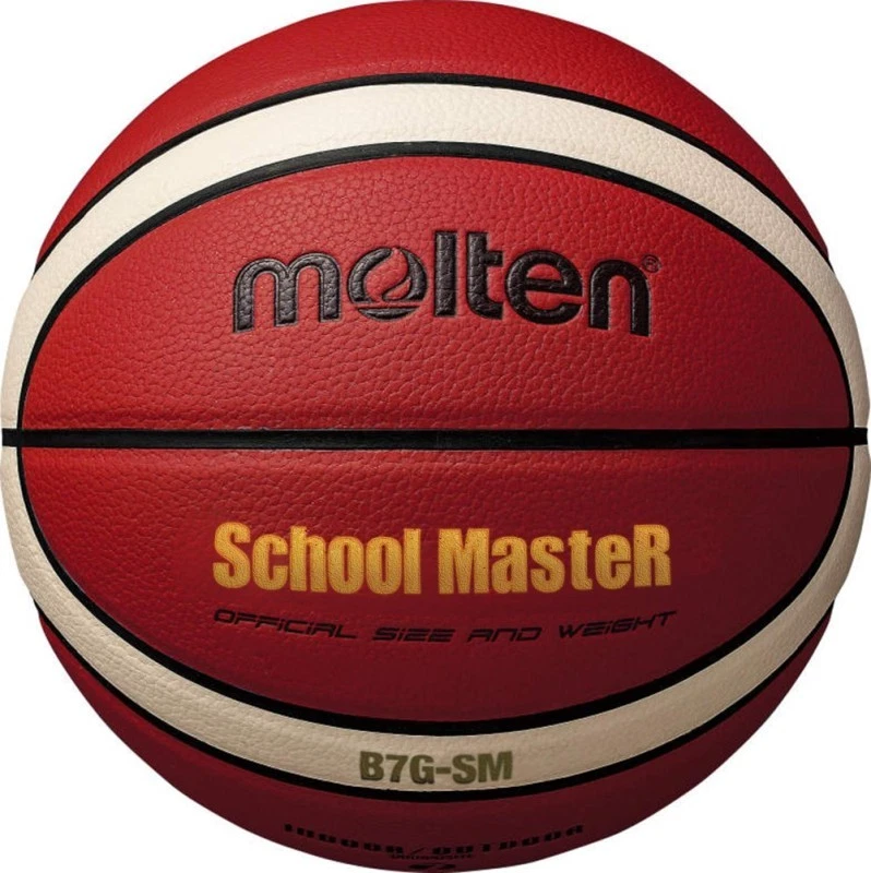 Molten Basketball School MasteR Synthetik-Leder Größe 6, 7
