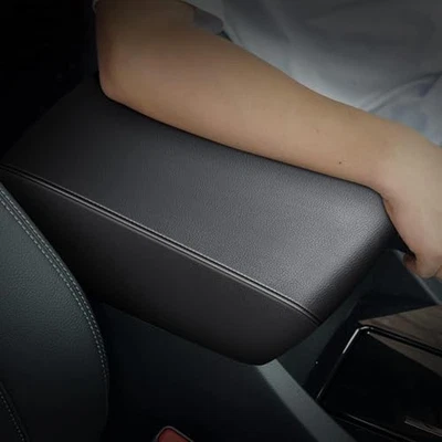 Center Console Armrest Cover for Land Rover Discovery 2017-2023 Black Leather - Image 1 of 4