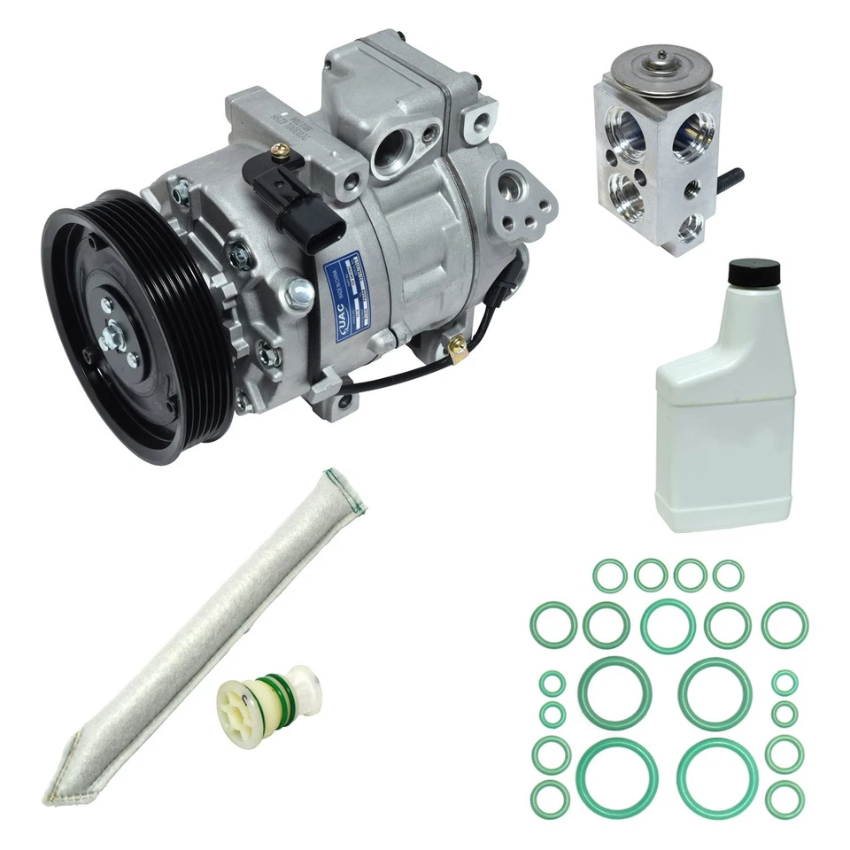 For Hyundai Santa Fe Sport 2013-2015 UAC KT4969 A/C Compressor Kit Foto 1 de 1