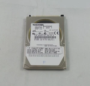 Toshiba 4026GAX 40GB UDMA/100 5400RPM 16MB 9.5mm ATA-100 Hard Drive - Picture 1 of 2