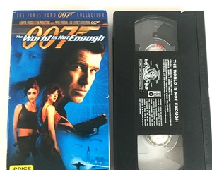 The World is Not Enough 007 VHS Tape Ships  Free Same Day With Tracking - Picture 1 of 2