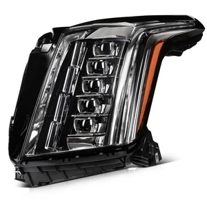 Left Side Headlight Assembly For Cadillac Escalade ESV 2015-2020 w/LED DRL - Foto 1 di 9