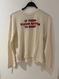 SOLD OUT - Disney x Harry Lambert x Zara - Slogan T-shirt - Small BNWT - Picture 1 of 3