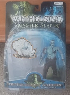 Van Helsing Monster Slayer Frankenstein con Breakaway Ice Block Jakks Pacific Foto 1 de 4