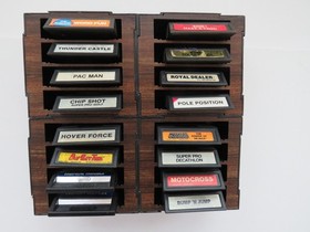 LOT of  16  INTELLIVISION in Storage Case - Tropical Trouble Word Fun *  More