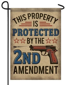 Gartenfahne 2nd Amendment - Bild 1 von 1