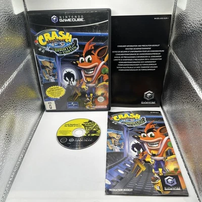 Crash Bandicoot The Wrath Of Cortex • Nintendo GameCube Game + Manual (2002) PAL - Image 1 of 4