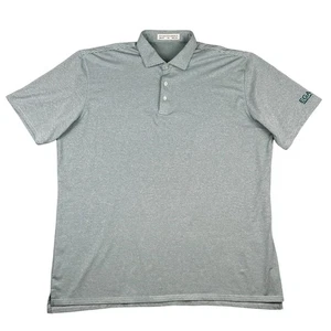 Camisa Polo Holderness & Bourne Perkins Hombres 2XL Verde Pino Blanco Rayas VER LOGO - Imagen 1 de 9