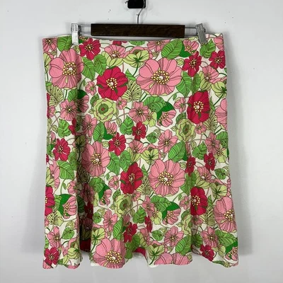 GAP Skirt Womens 12 Floral Cotton Y2K Cottagecore Retro Indie Fairycore Summer - Image 1 of 4
