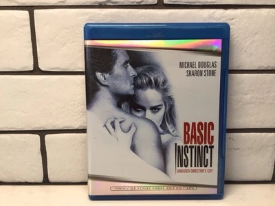 MINT DISC!! Basic Instinct {UNRATED, Director's Cut} {Blu-Ray, 1992} - Image 1 of 3