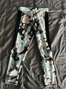Girl’s ADIDAS AEROREADY LEGGINGS Size 7/8 - Picture 1 of 4