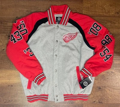 Vtg G-III Sports By Carl Banks NHL Detroit Redwings Stanley Cup Champions Jacket - Image 1 of 4
