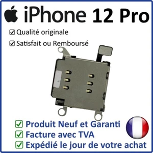 IPHONE 12 PRO - MODULE INTERNE DU LECTEUR DE LA CARTE SIM - Photo 1 sur 3