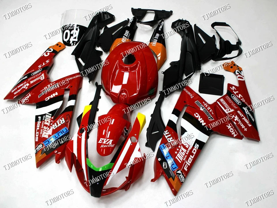 For Aprilia RS125 2006-2011 Red ABS Injection Mold Bodywork Fairing Plastic Kit — 第 1/4 张图片