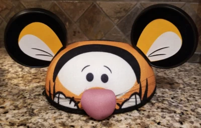 Disney TIGGER Mickey Mouse Orejas Sombrero - RARO DIFÍCIL DE ENCONTRAR - De colección Disney - ¡EXCELENTE ESTADO! Foto 1 de 4