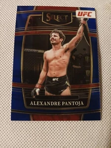 2022 ALEXANDRE PANTOJA PANINI SELECT BLUE PRIZM UFC MMA CARD #94 FIGHTER CHAMP - Picture 1 of 2