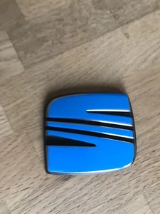 Seat Ibiza Toledo Front/Rear Badge Bonnet Boot Emblem Blue Vinyl Sticker Decal - Bild 1 von 5