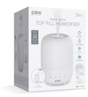 Pure Hume Sense Top Fill Humidifier 3 Liter Tank 475 Sq Ft Auto Shut Off “NEW”