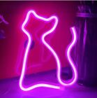 Cat Light Neon Pink Usb/Battery Led Neon Sign