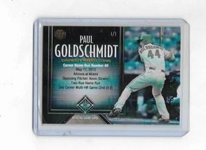 2017 Honus Bonus Paul Goldschmidt Karriere Meilenstein (#1/1) - Bild 1 von 2