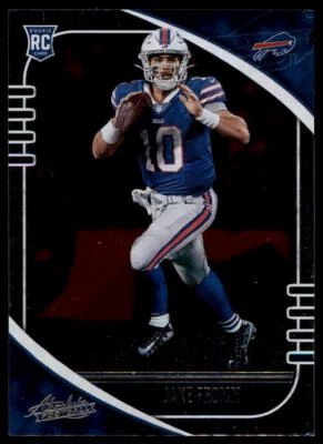 Jake Fromm 2020 Panini Absolute #143 Retail RC Buffalo Bills - Image 1 of 2