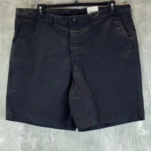 CALVIN KLEIN Men's Black Regular-Fit Chino Shorts SZ 40 - Picture 1 of 7