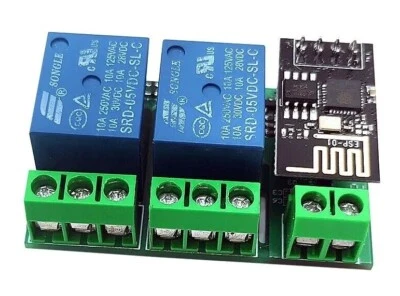 2x  ESP8266 ESP-01S 5 V WiFi Relaismodul Dinge Smart Home Fernbedienung Schalter - Bild 1 von 4