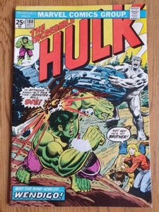 INCREDIBLE HULK #180 VG+ (4.5) MARVEL COMICS OCTOBER 1974 1ST WOLVERINE CAMEO SA - Imagen 1 de 2