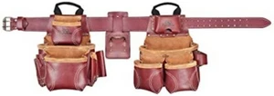 CLC 21453 Signature Elite Heavy Duty Leather Combo System, 18 Pocket - Picture 1 of 2