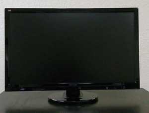 ViewSonic VA2746m-LED 27” FHD LCD LED Monitor DVI VGA 1920x1080 16:9 *Grade C* - Picture 1 of 9