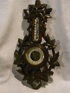 ART NOUVEAU BAROMETER CIR 1910 R. FIDELITY BERLIN - Picture 1 of 1
