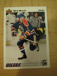 1991-92 Upper Deck Hockey Mark Messier #246 Edmonton Oilers - Picture 1 of 2