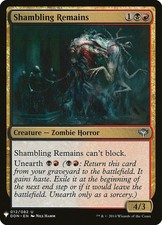 1x Shambling Remains MTG Mystery Booster NM Magic Regular