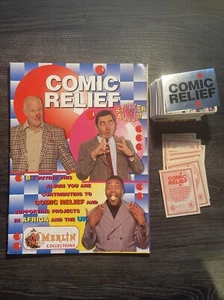 254/259 MERLIN COMIC RELIEF STICKERS & EMPTY ALBUM 1989 + EXTRA - Picture 1 of 1