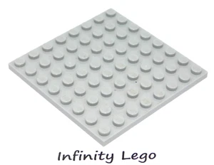 4 LEGO Gris Azulado Claro Placa Grande Placa Base 8 x 8 (41539 42534) - (4 Piezas) - Imagen 1 de 1