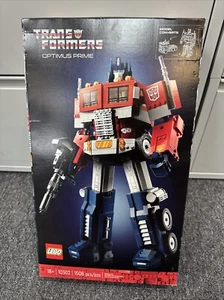 LEGO SET 10302 TRANFORMERS OPTIMUS PRIME STILL FACTORY SEALED IN BOX - Picture 1 of 2
