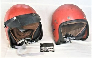 Vintage USSR Soviet 2 New Motorcycle Helmet Accessories With Tag 1950s - Picture 1 of 8