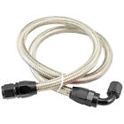 Oil Line AN8 Fittings Universal Stainless Steel Flex Hose Connection Oil Cooler 