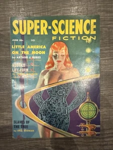 Super-Science Fiction Digest Magazine - June 1958 - GGA Cover - Imagen 1 de 9