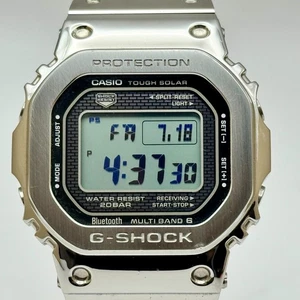 CASIO G-SHOCK GMW-B5000D-1JF Silver Full metal Radio Solar Mens Digital Watch - Picture 1 of 20