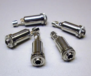 2 Stück Stereo Klinken-Einbaubuchsen (geschirmt) 3,5 mm  (M3361-2) - Picture 1 of 2