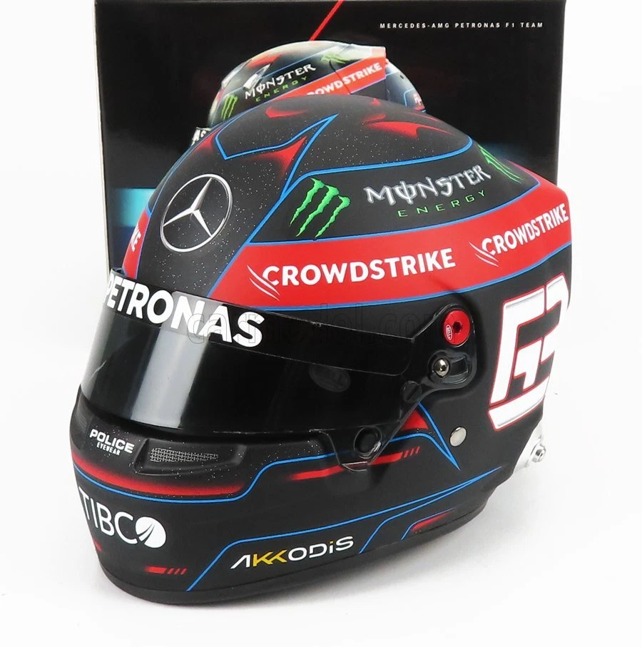 1/2 MINI HELMET - BELL HELMET - F1  CASCO HELMET GEORGE RUSSELL - 4100151 - Immagine 1 di 1