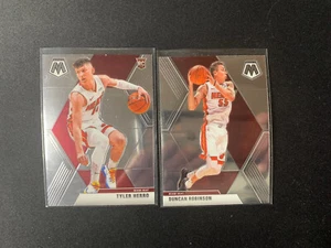 Tyler Herro Duncan Robinson rc Lot (2) mosaic 2019 - Picture 1 of 2