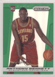 2013-14 Panini Prizm Retail Green Prizm Anthony Bennett #271 Rookie RC